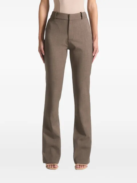 Manière De Voir zipped-cuffs tailored trousers