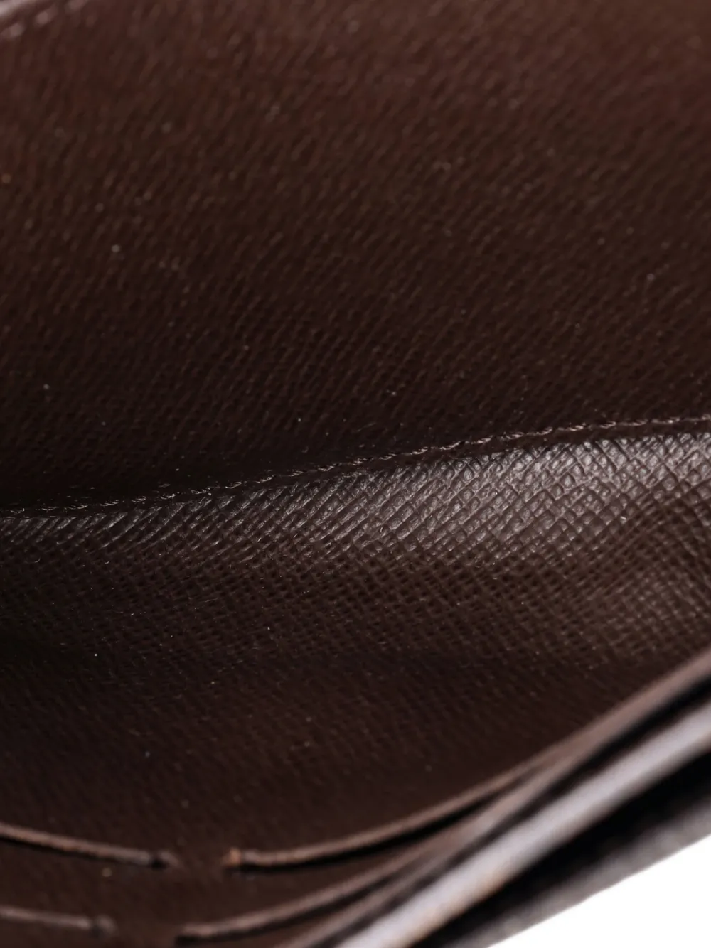 Pre-owned Louis Vuitton Sarah Wallet Nm Damier Small Wallets In Brown