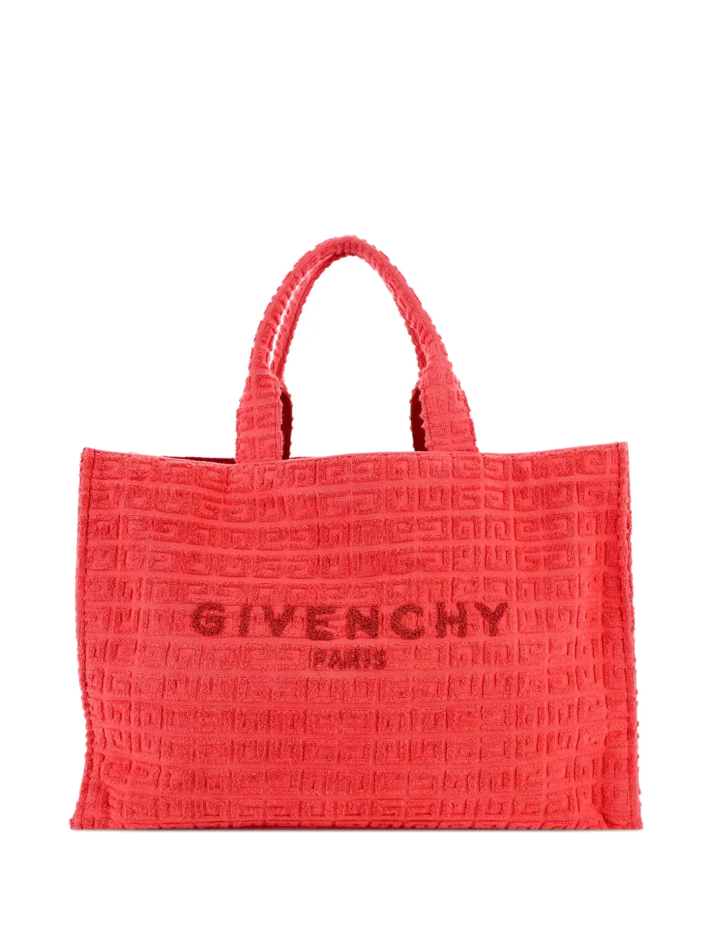 Givenchy Pre-Owned tote G- 4G grande de algodón | rojo | Image 1
