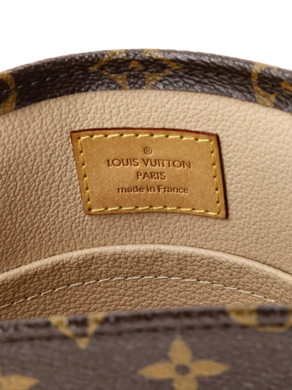 LOUIS VUITTON Pre-owned Sac Plat Bag Monogram Canvas Tote Bag In Brown