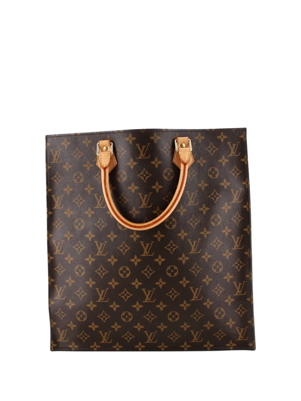 Louis Vuitton Pre-Owned Sac Plat Bag Monogram Canvas tote bag - Marrone