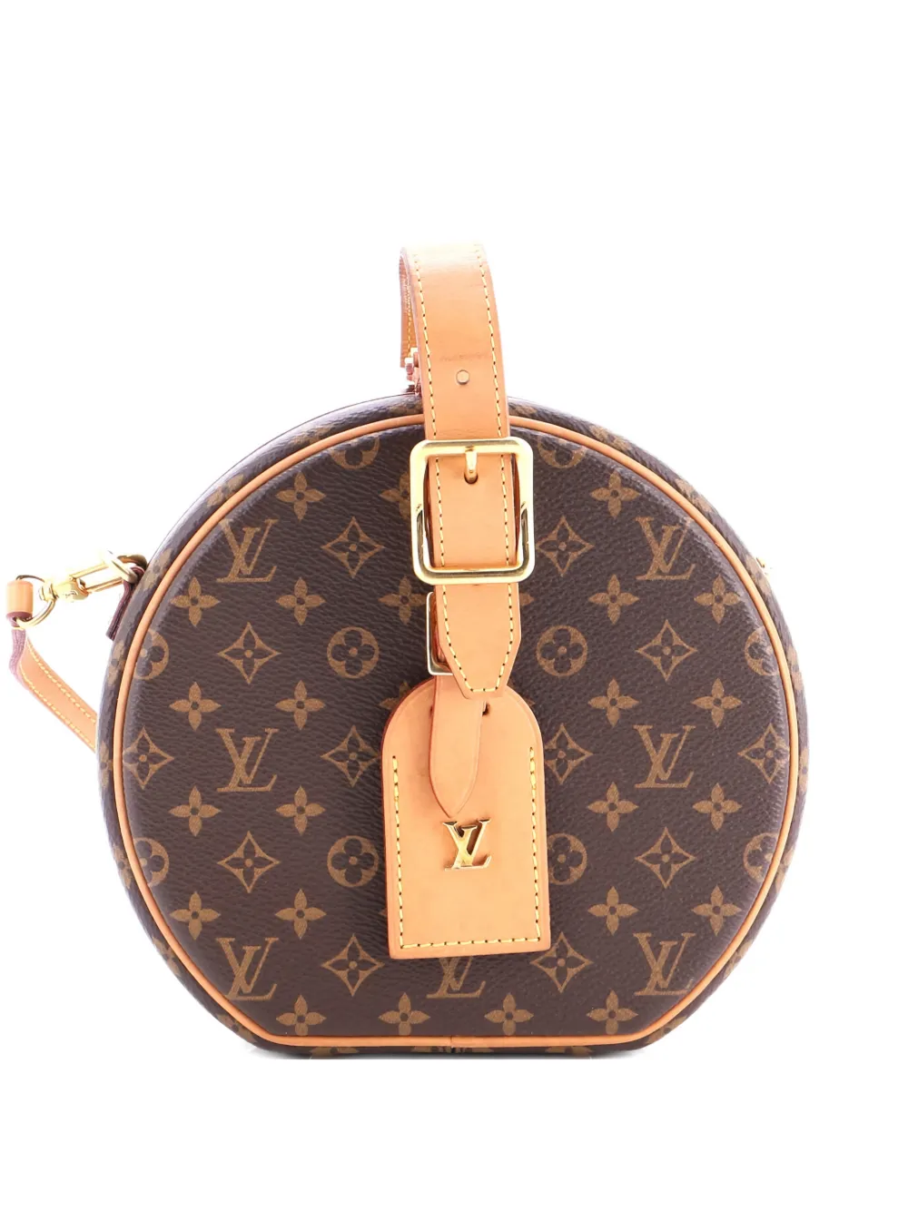 Louis Vuitton Pre-Owned Petite Boite Chapeau Bag Monogram Canvas crossbody bag - Marrone
