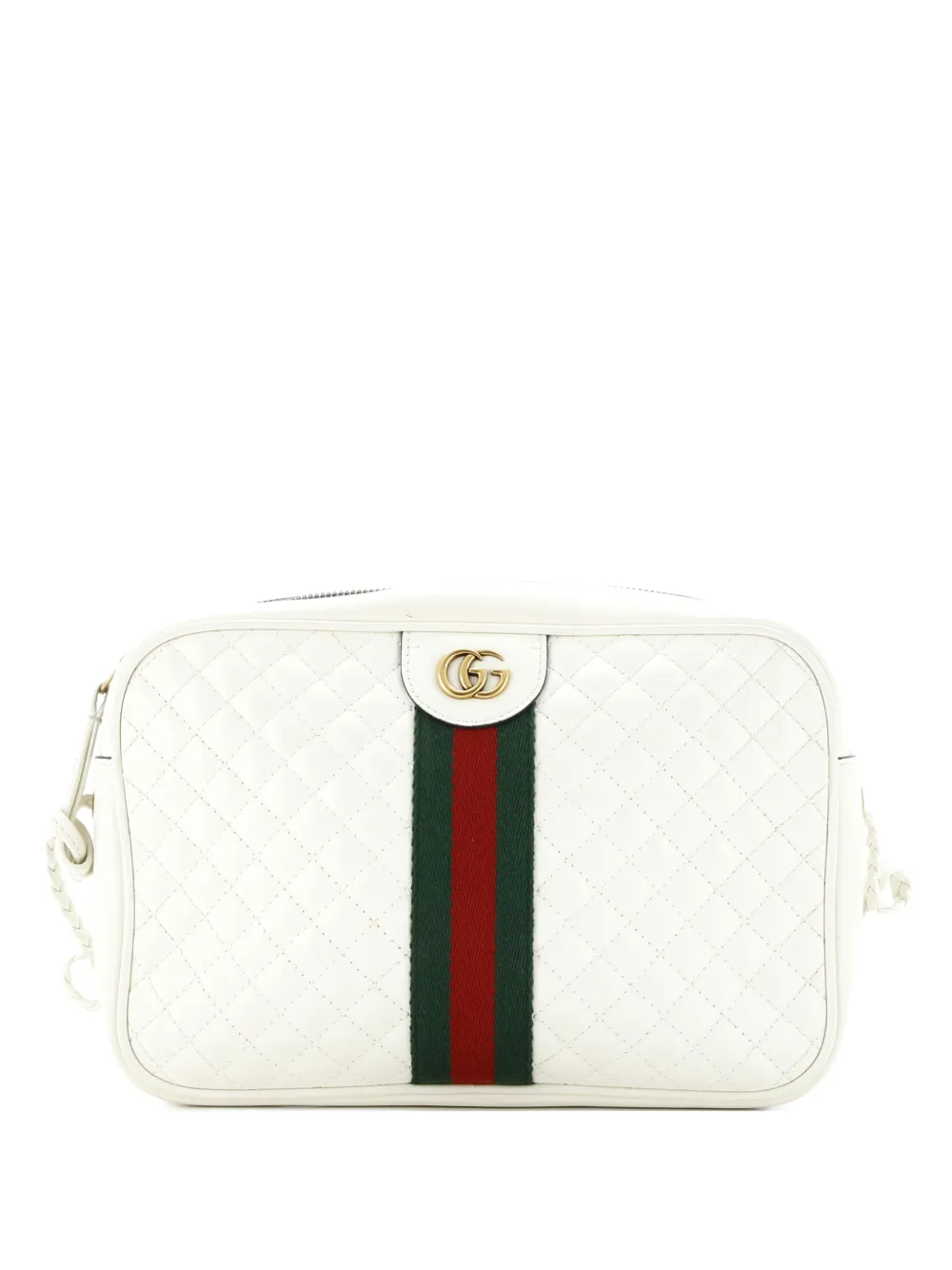 Gucci Pre-Owned Trapuntata Camera Bag Quilted Leather Small crossbody bag - Toni neutri