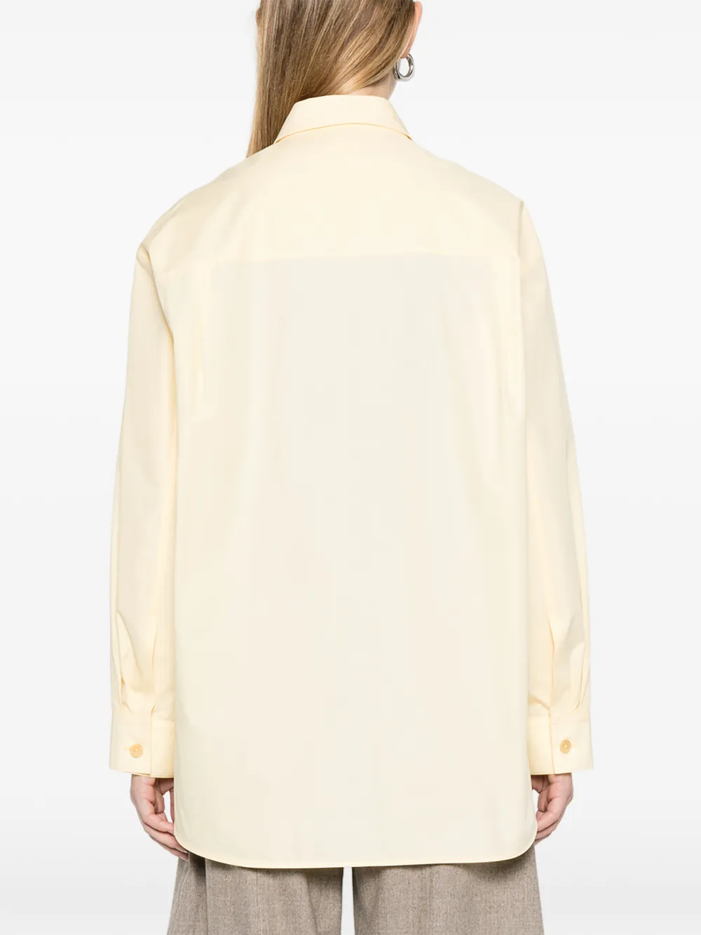 KHAITE Goya blouse Geel