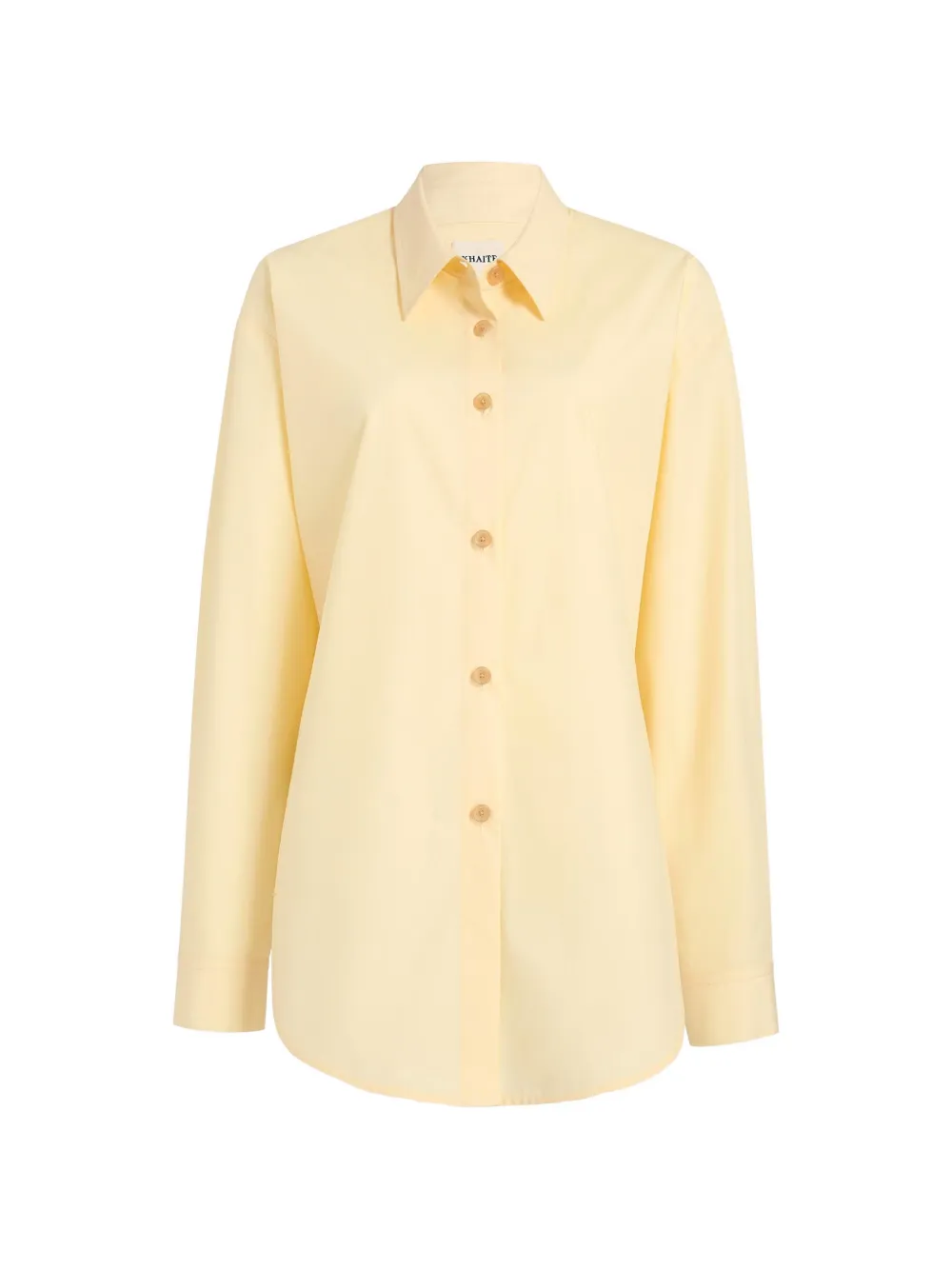 KHAITE Goya yellow shirt