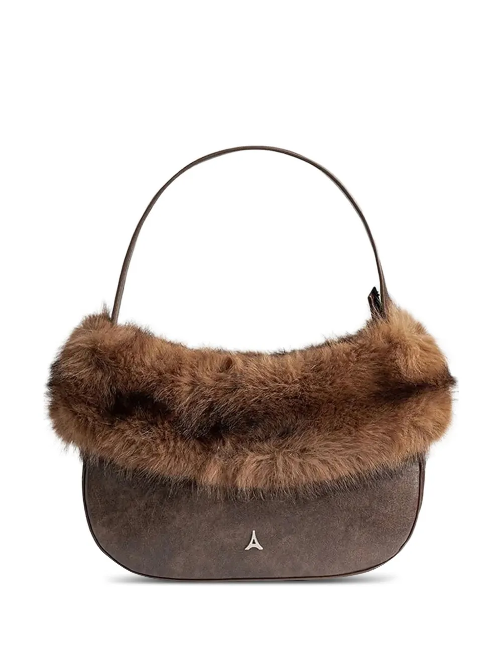 Manière De Voir leather mini bag - Marrone