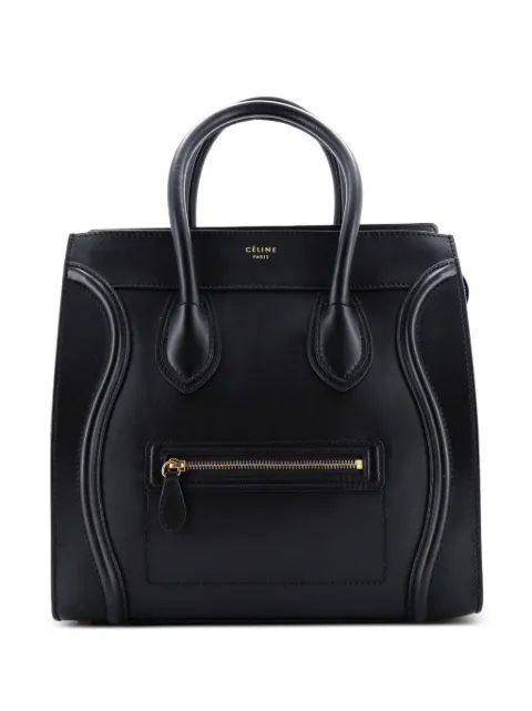 Celine Pre-Owned Luggage Bag Smooth Leather Mini tote bag