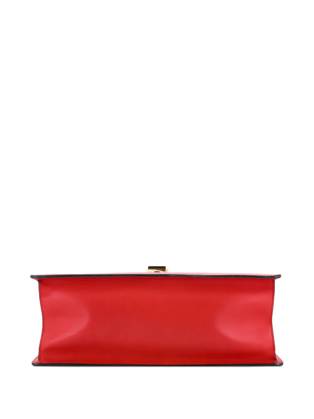 GUCCI Pre-owned Sylvie Top Handle Bag Leather Medium Satchel In Red