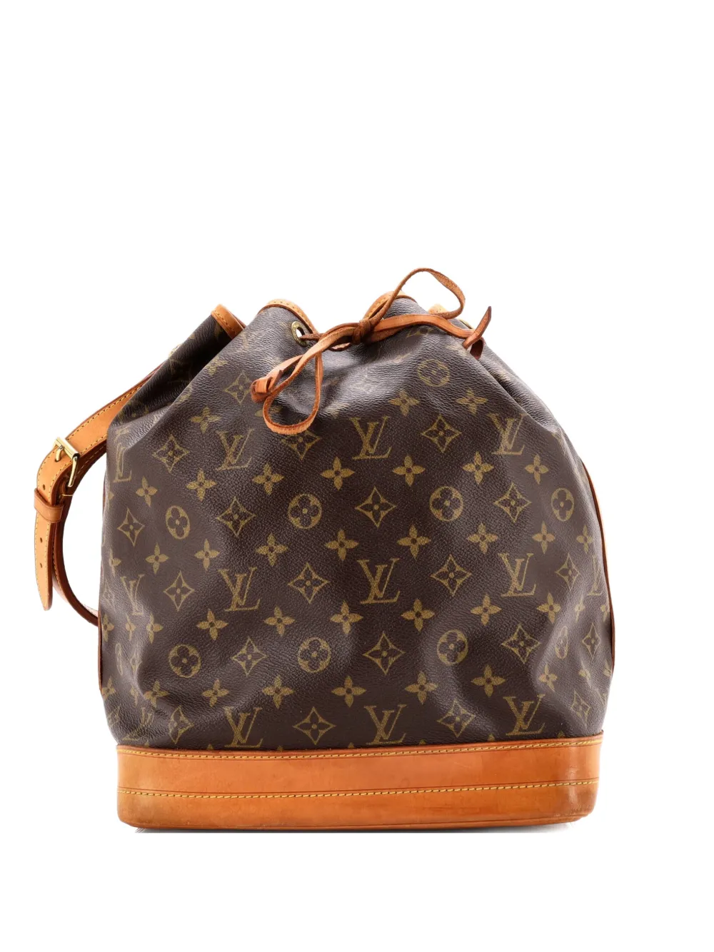 Louis Vuitton Pre-Owned Borsa a secchiello Noe grande in tela con monogramma - Marrone