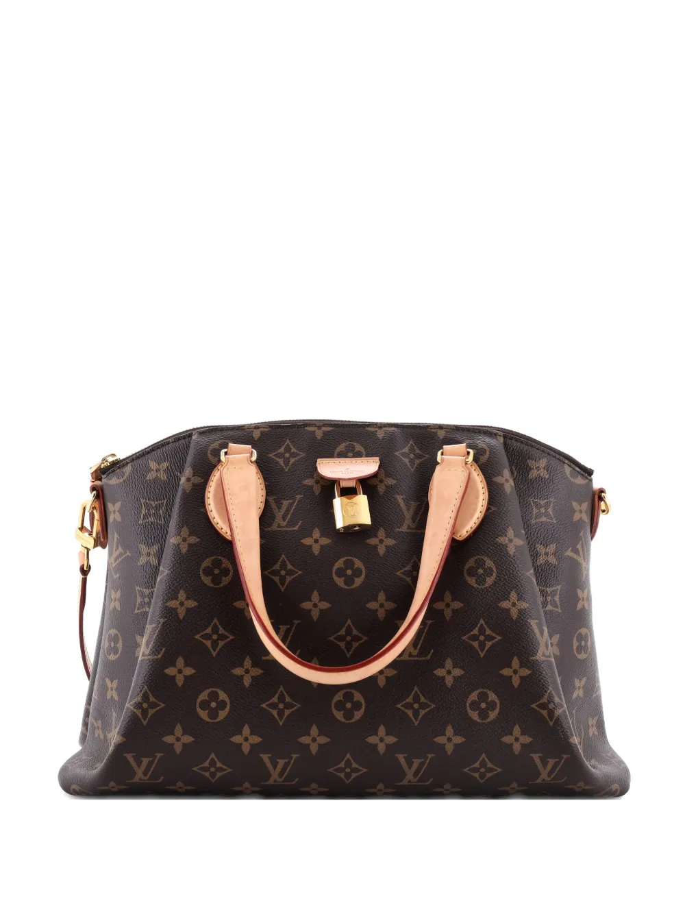 Louis Vuitton Pre-Owned Rivoli Handbag Monogram Canvas MM satchel - Marrone