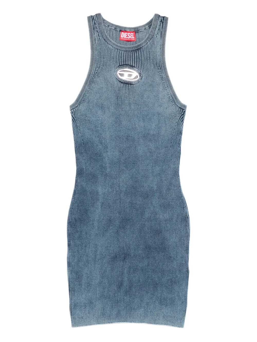 Diesel sleeveless mini dress - Blu