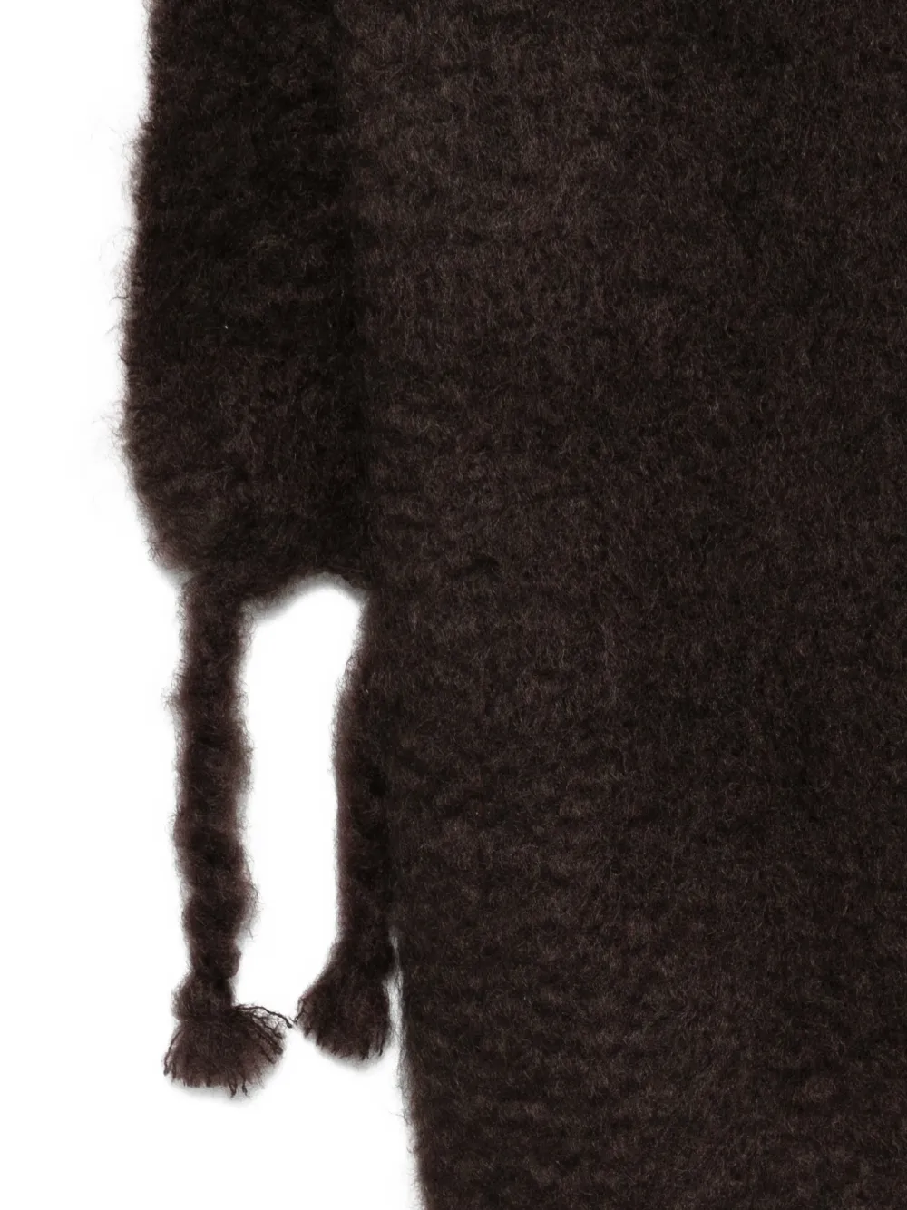  Jil Sander Fringed-edges Scarf - Brown 