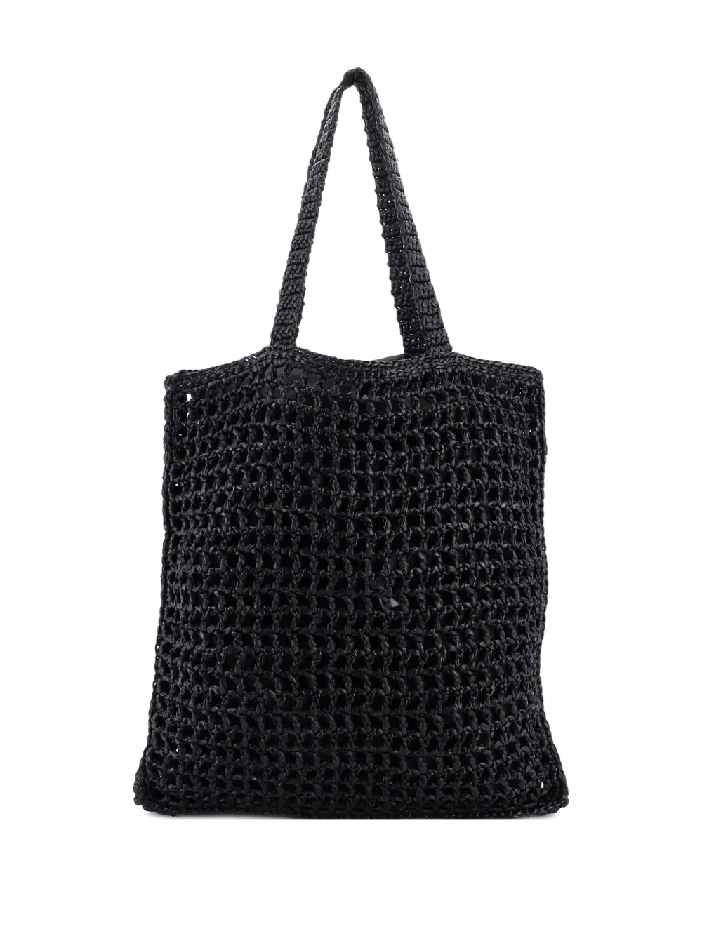 Prada Pre-Owned Triangle Logo Open Raffia tote bag | Pre-Owned | Image 2