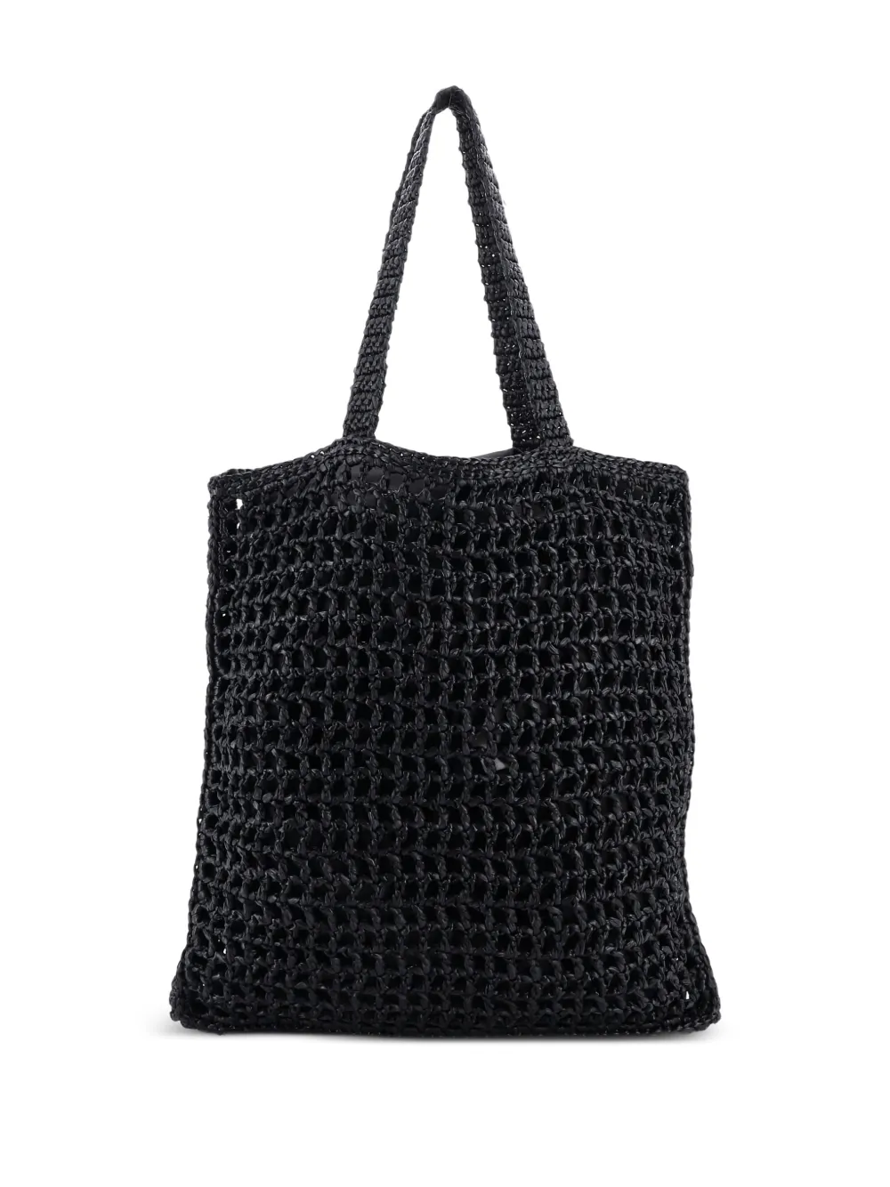 Prada Pre-Owned Triangle Logo Open Raffia tote bag | Pre-Owned | Image 2