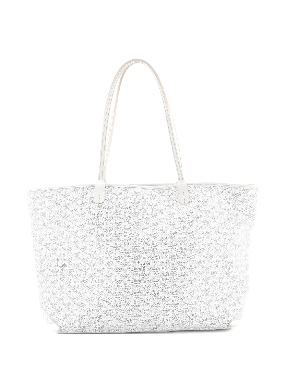 Goyard Pre-Owned Artois Tote Coated Canvas MM shoulder bag - Bianco