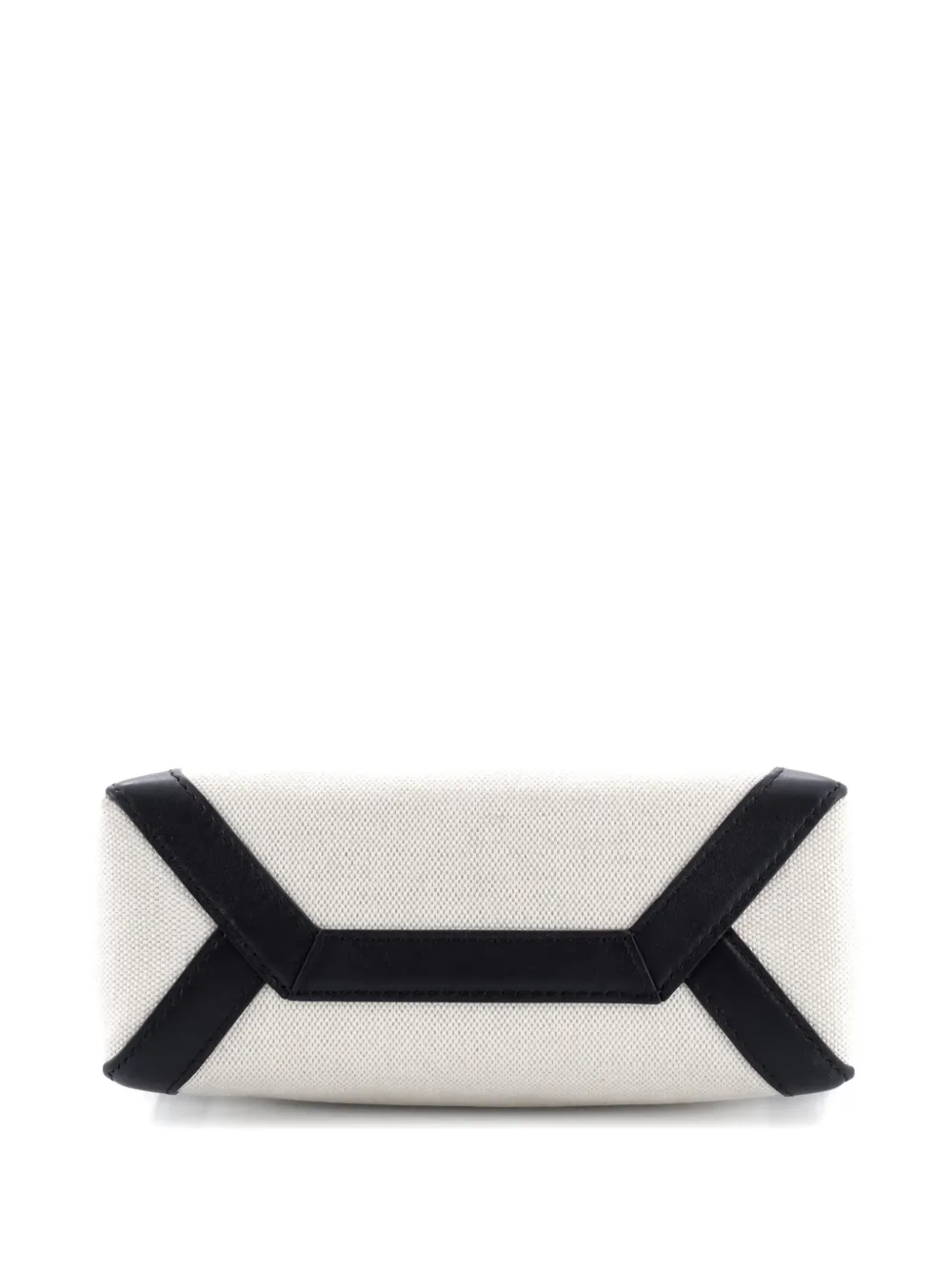 VALENTINO GARAVANI Pre-owned Grande Plage Vltn Canvas Mini Tote Bag In Neutral