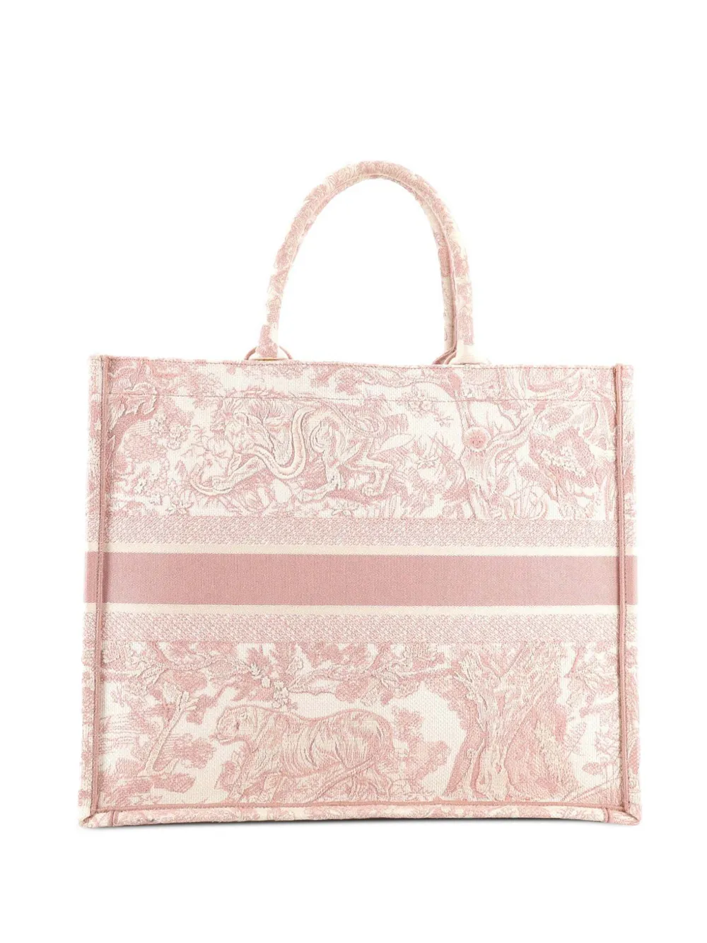 Christian Dior Pre-Owned Book Embroidered Canvas Large tote bag | Estilos de archivo | Image 2