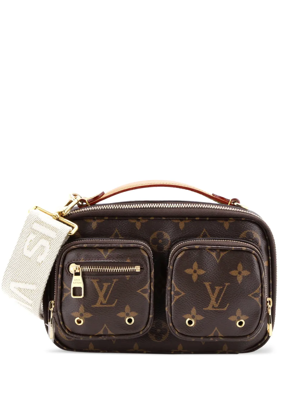 Louis Vuitton Pre-Owned Utility Monogram Canvas crossbody bag - Marrone