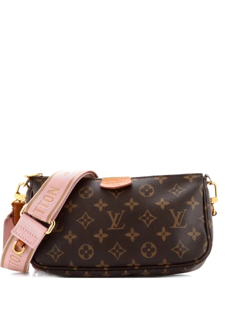 Louis Vuitton Pre-Owned Multi Pochette Accessoires Monogram Canvas crossbody bag - Brown