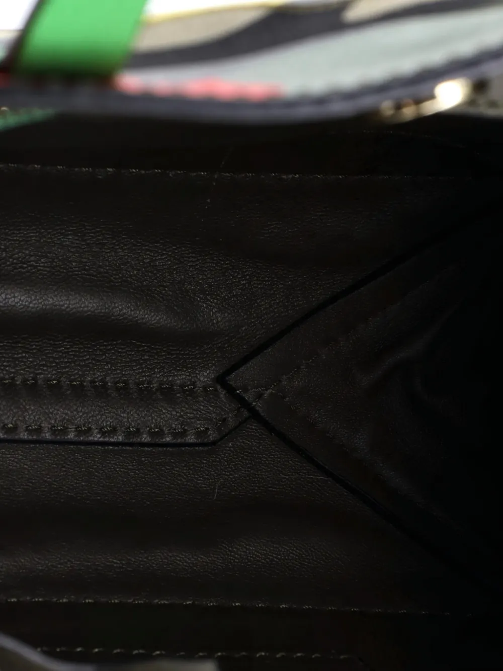 Pre-owned Valentino Garavani Rockstud Open Camo Leather And Canvas Small Tote Bag In Green