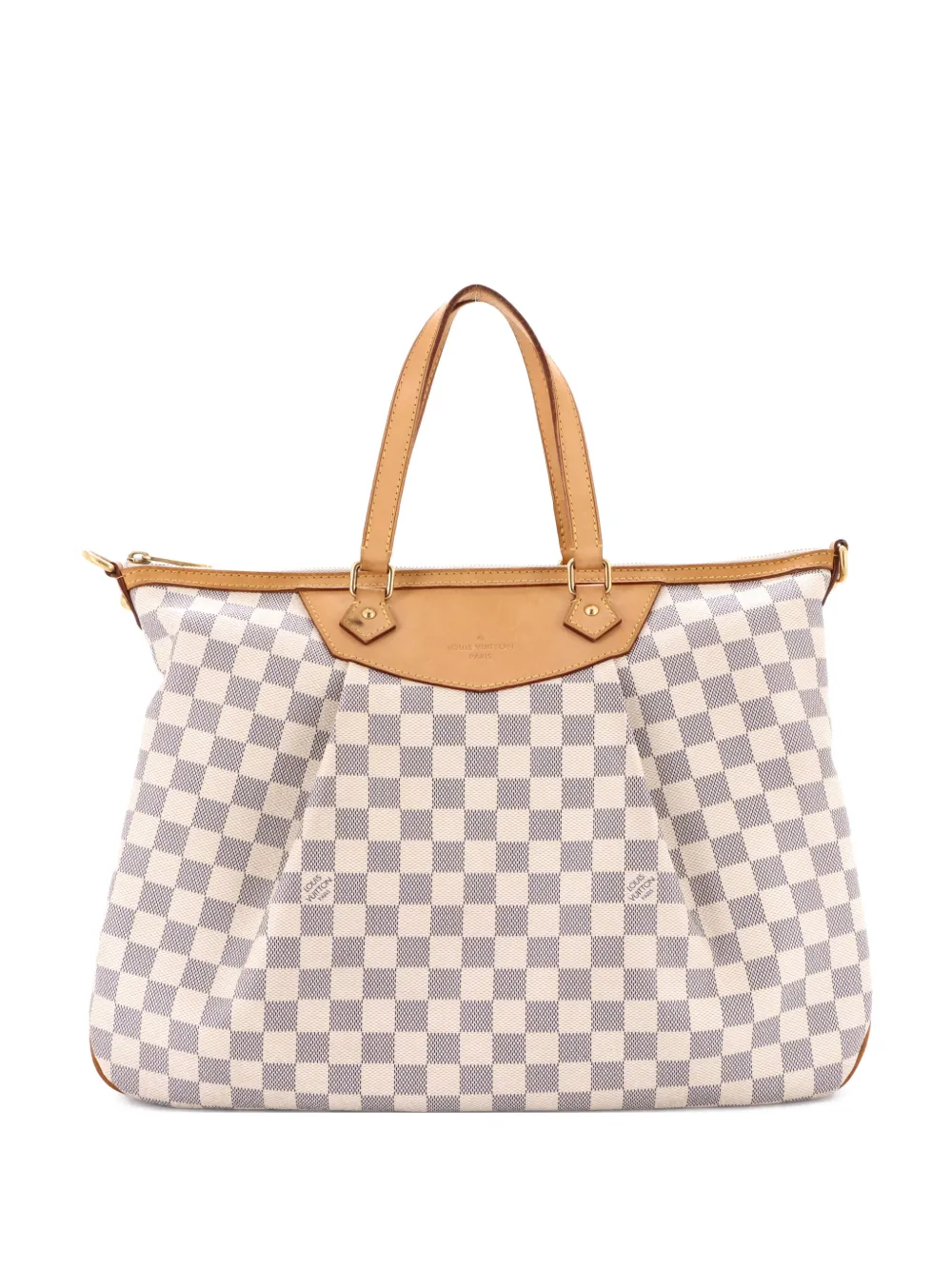 Louis Vuitton Pre-Owned Siracusa Handbag Damier GM shoulder bag - Bianco