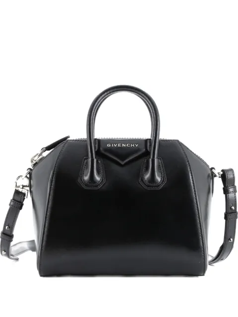 Givenchy Pre-Owned bolsa satchel Antigona mini de piel glaseada