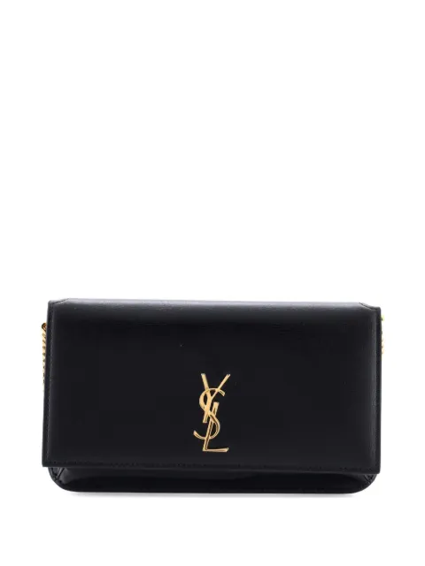 Saint Laurent Pre-Owned Classic Monogram Phone Holder Shoulder Bag Leather crossbody bag