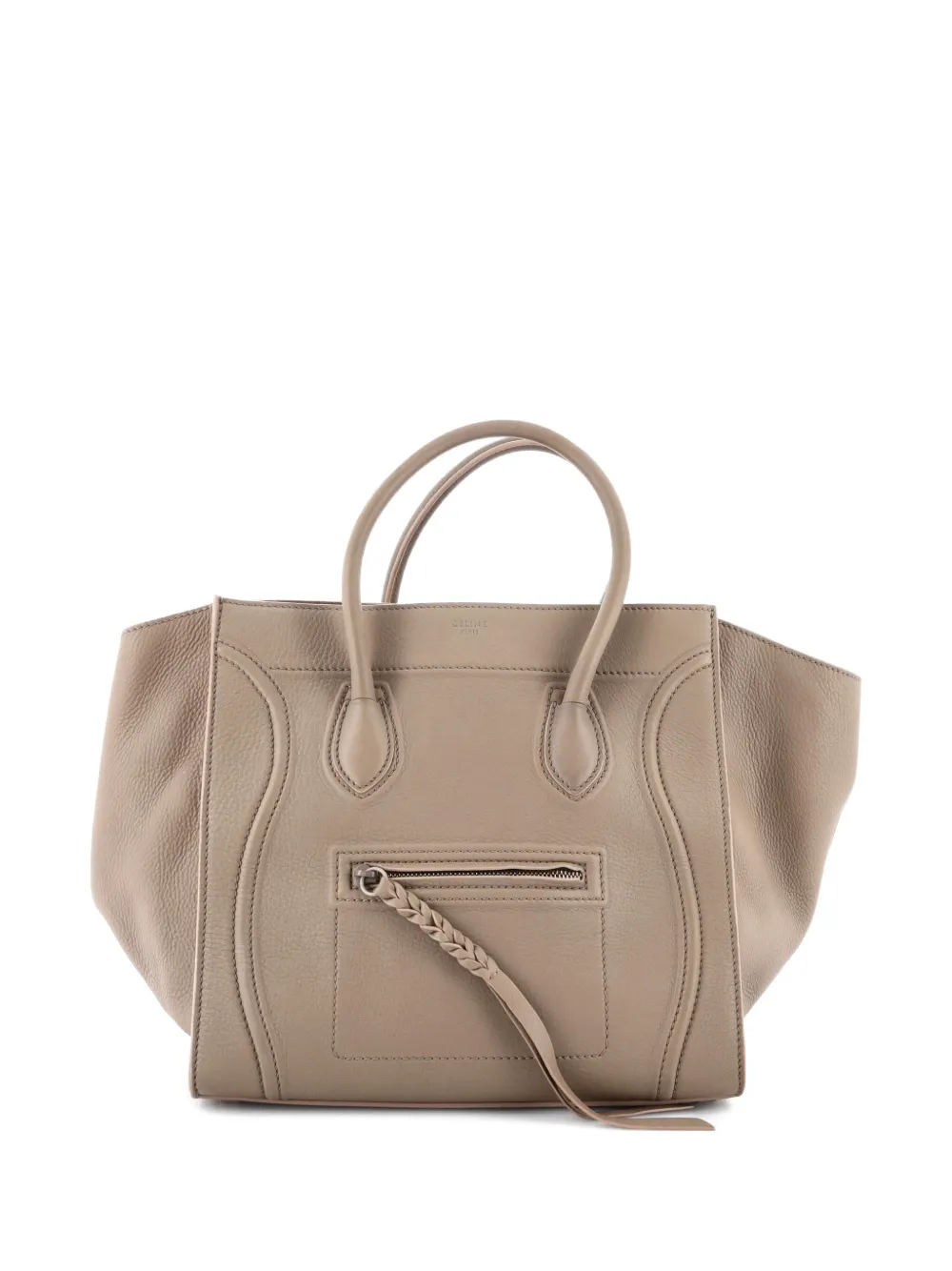 Celine Pre-Owned Borsa tote Phantom media in pelle martellata - Toni neutri
