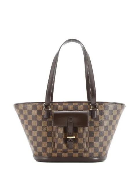 Louis Vuitton Pre-Owned Manosque Handbag Damier PM tote bag