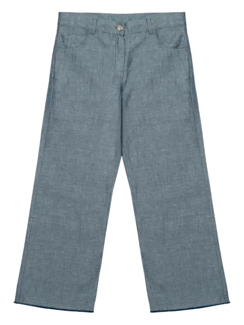 Moncler Enfant belt-loops trousers