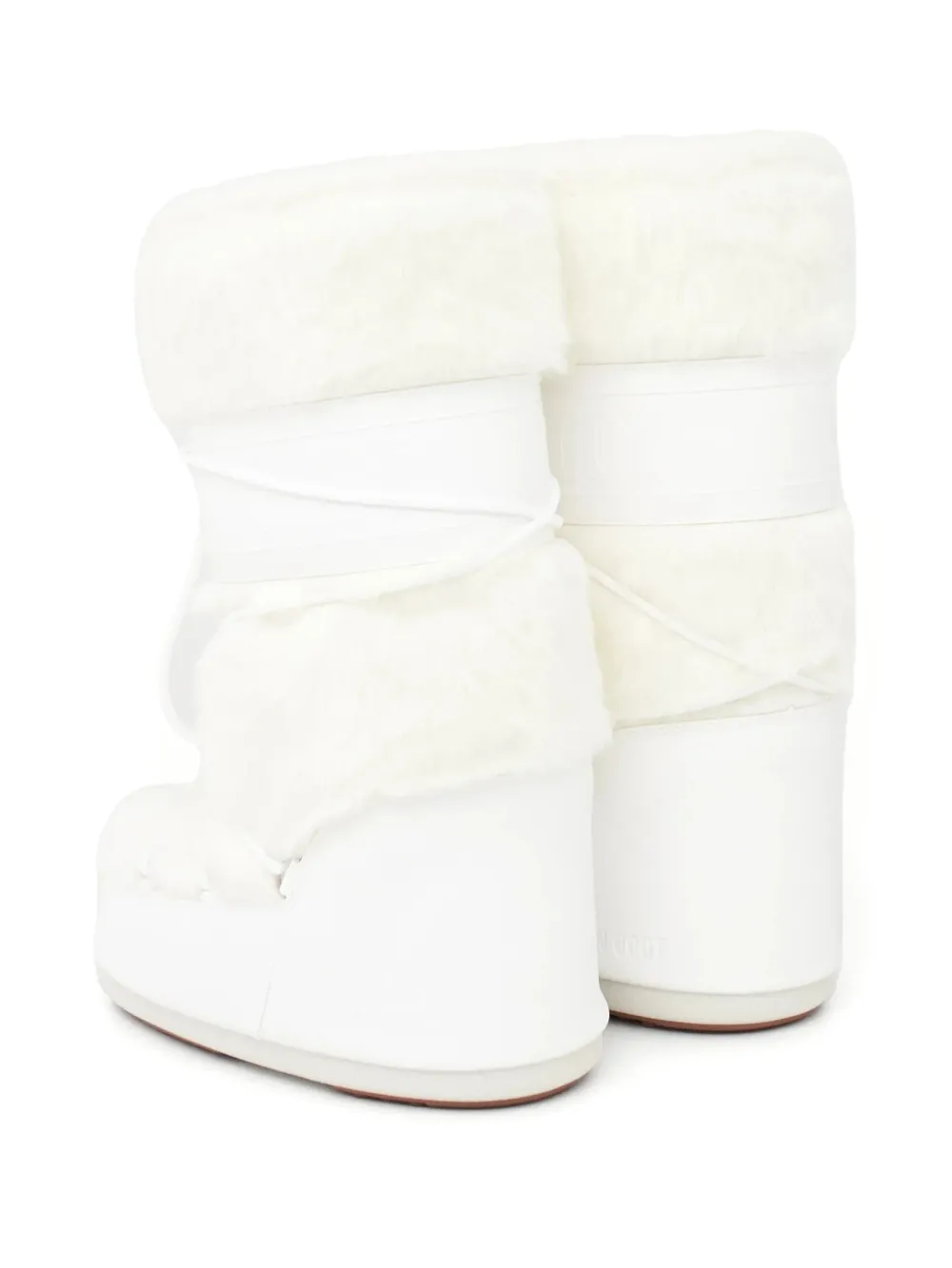 Moon Boot Icon snowboots met veters Wit