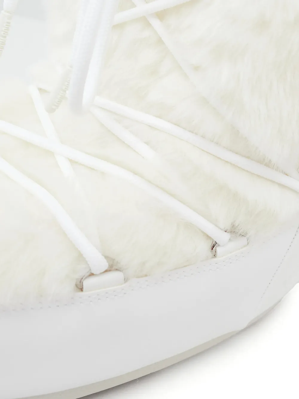 Moon Boot Icon snowboots met veters Wit