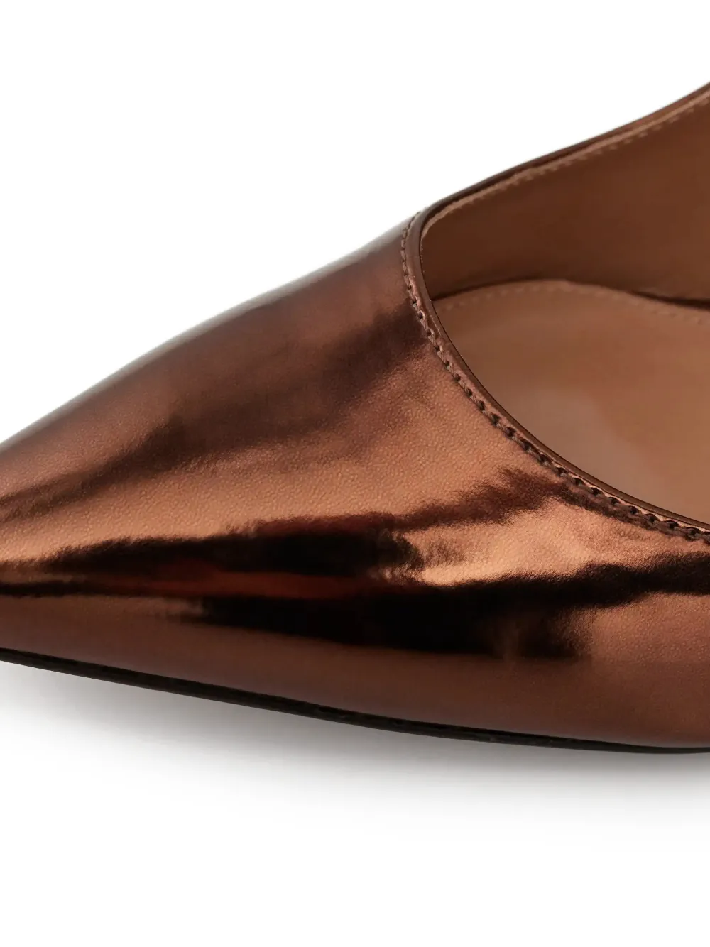 Aquazzura 85 mm Love Affair pumps met puntige neus Bruin