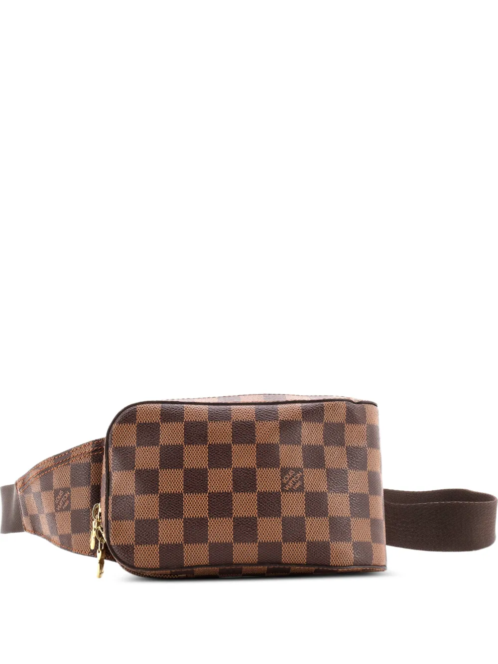 Louis Vuitton Pre-Owned Marsupio Geronimos in tela Damier - Marrone