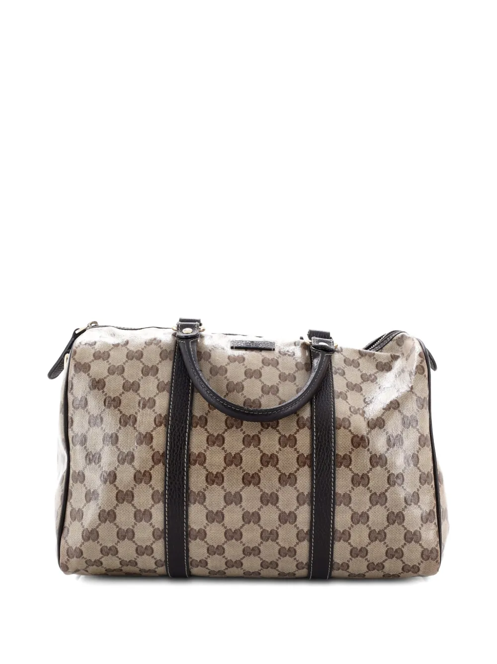 Gucci Pre-Owned Joy Boston Bag GG Coated Canvas Medium satchel - Marrone