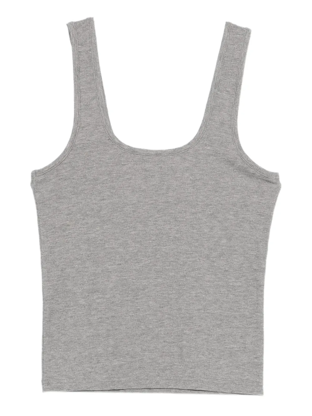 Karl Lagerfeld Tanktop met logo Grijs