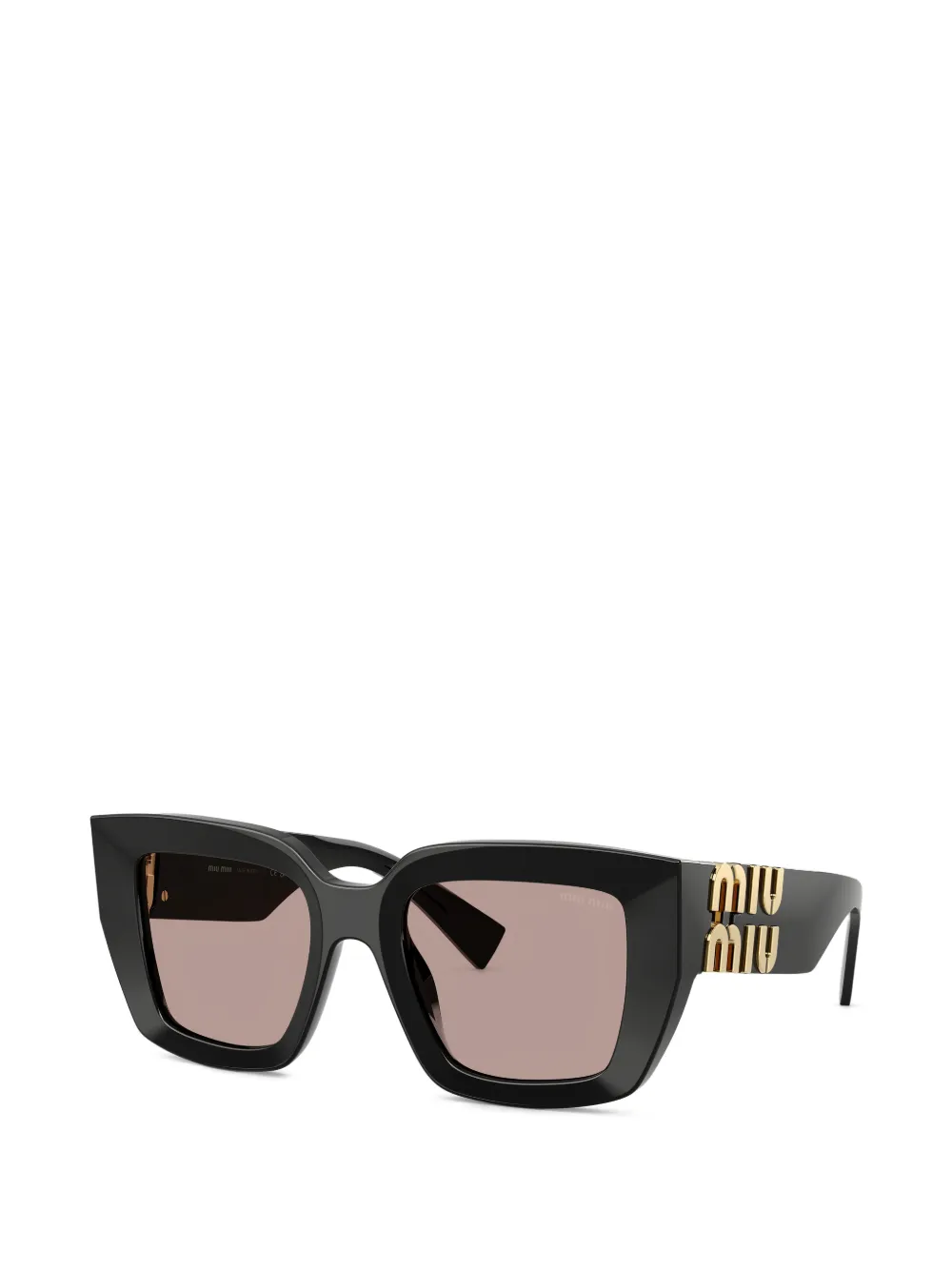 Miu Eyewear Glimpse zonnebril Zwart