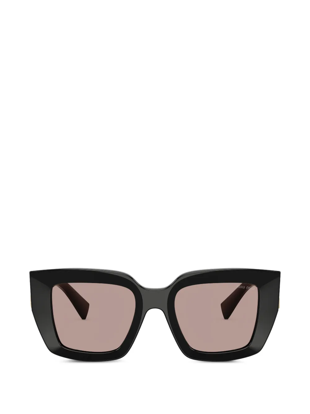 Miu Miu Eyewear Occhiali da sole squadrati - Nero