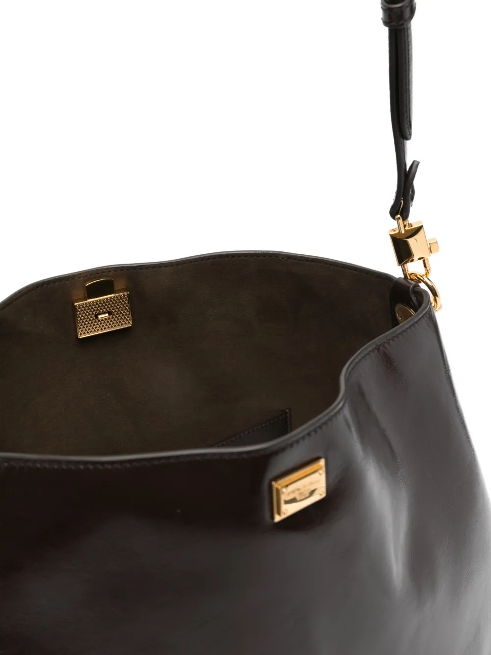 Dolce & Gabbana Grote Vittoria schoudertas Bruin