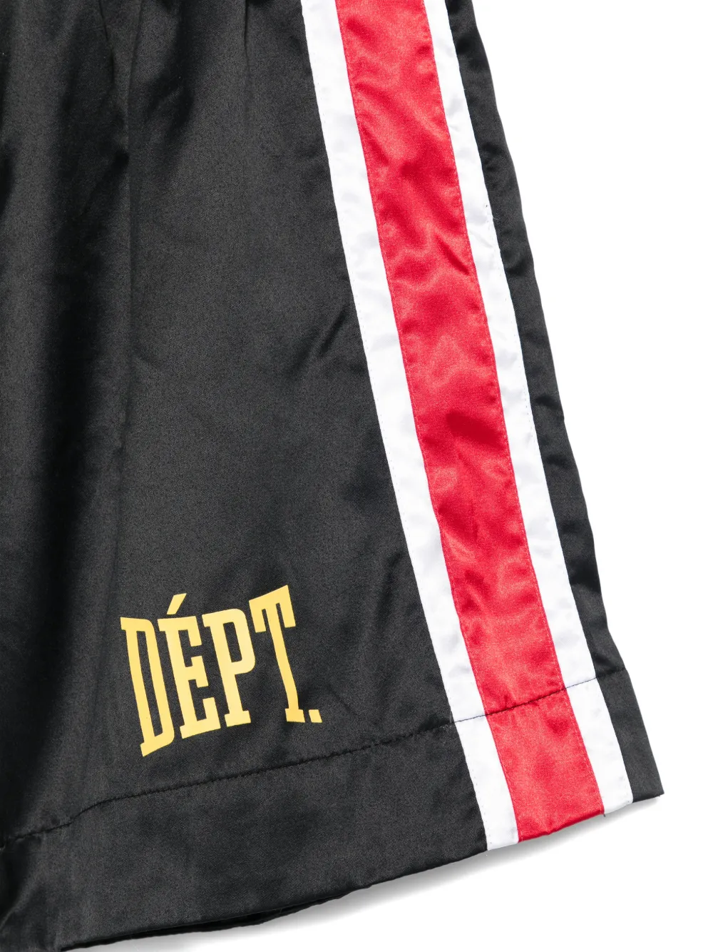 GALLERY DEPT. Boxershorts met zijstreep en logopatch Zwart