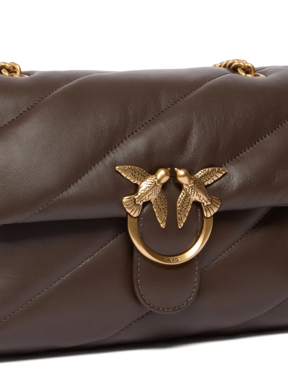 Classic Love Puff Maxi Quilt Cross Body Bag