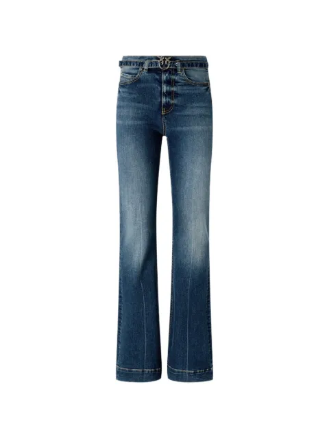 PINKO vaqueros con detalle de cinturón