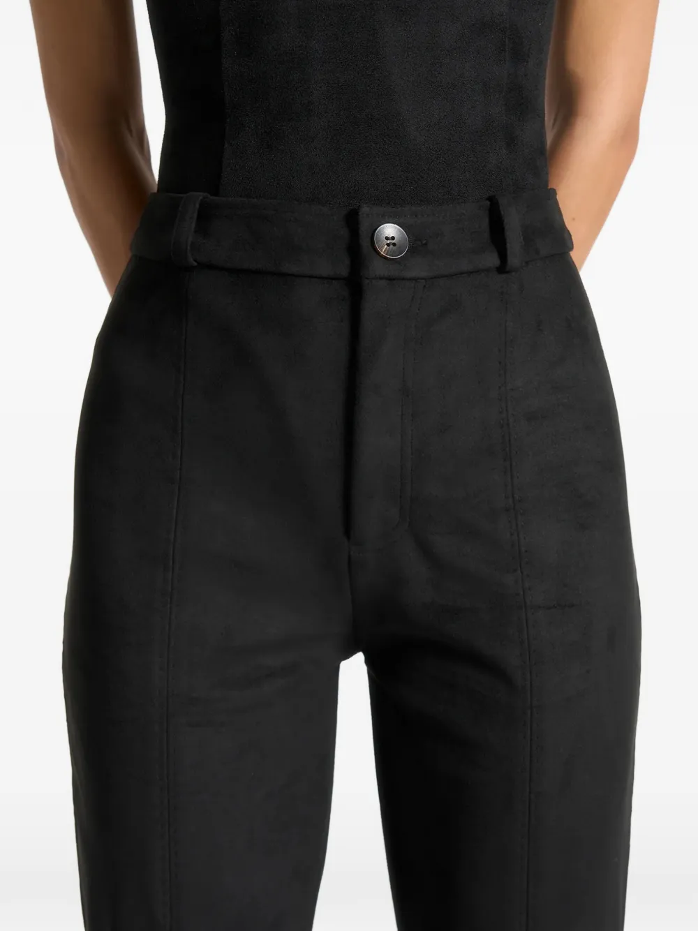 Manière De Voir Straight broek Zwart