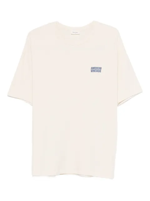 American Vintage playera con detalle del logo