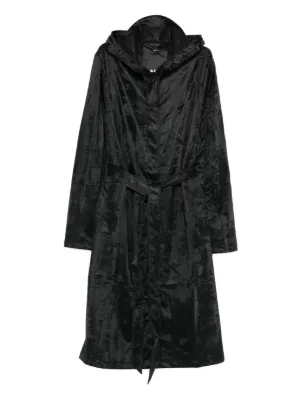 BCBG MAXAZRIAガウンブラック& タンサイズ02(M) BCBG Max Azria Cotton Coat | Black | FARFETCH