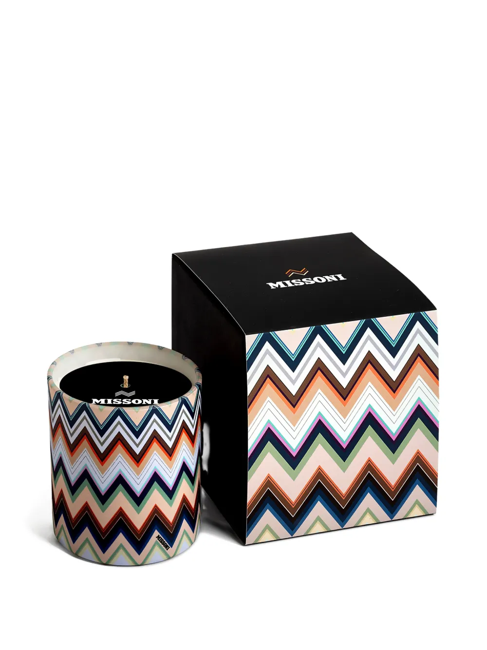Missoni Agadir Zigzag Scented Candle (220g) In Blue