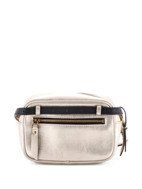 Saint Laurent Pre-Owned Lou Matelasse Chevron Leather belt bag