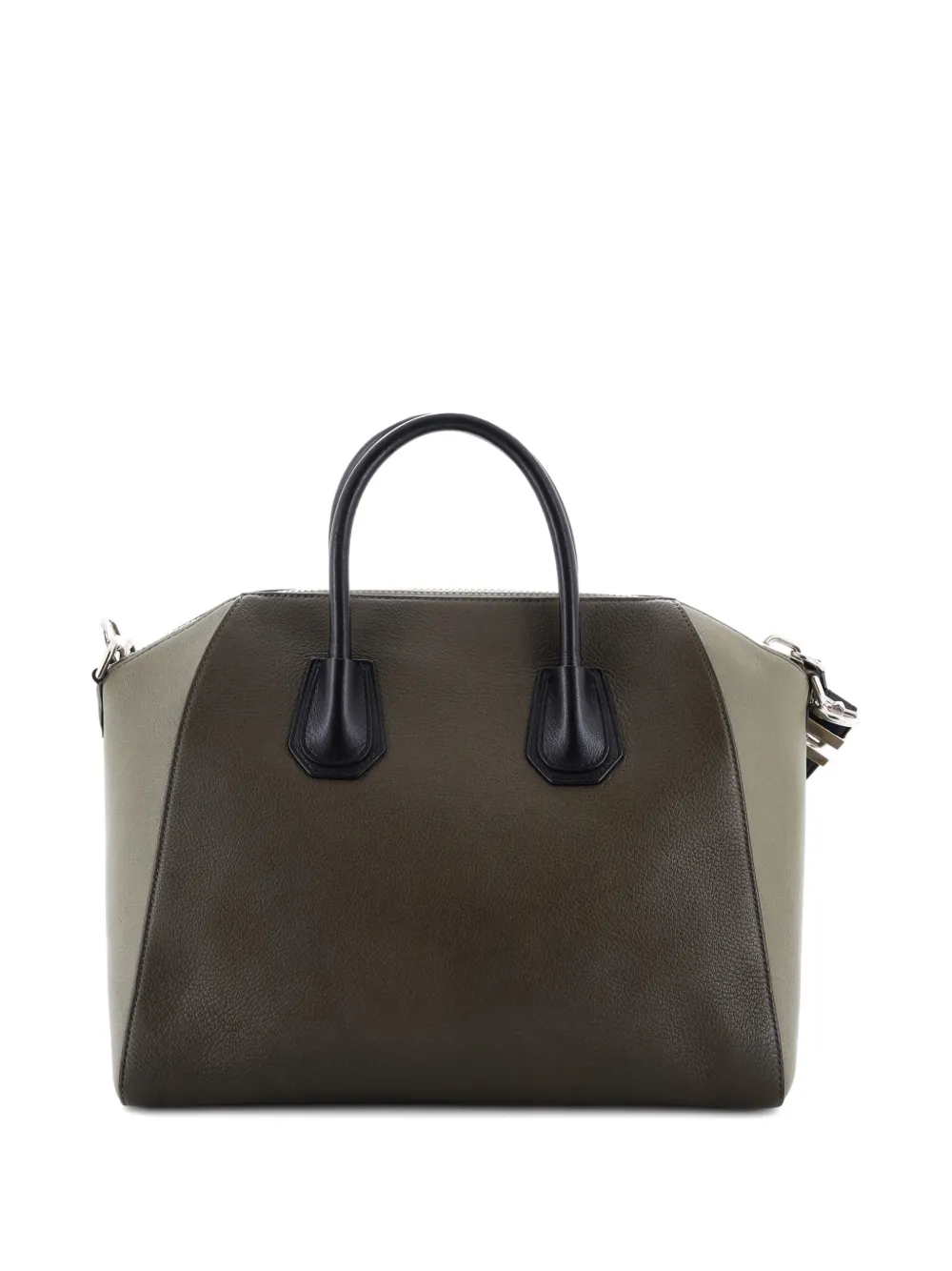 GIVENCHY Pre-owned Antigona Bag Leather Medium Satchel In Green
