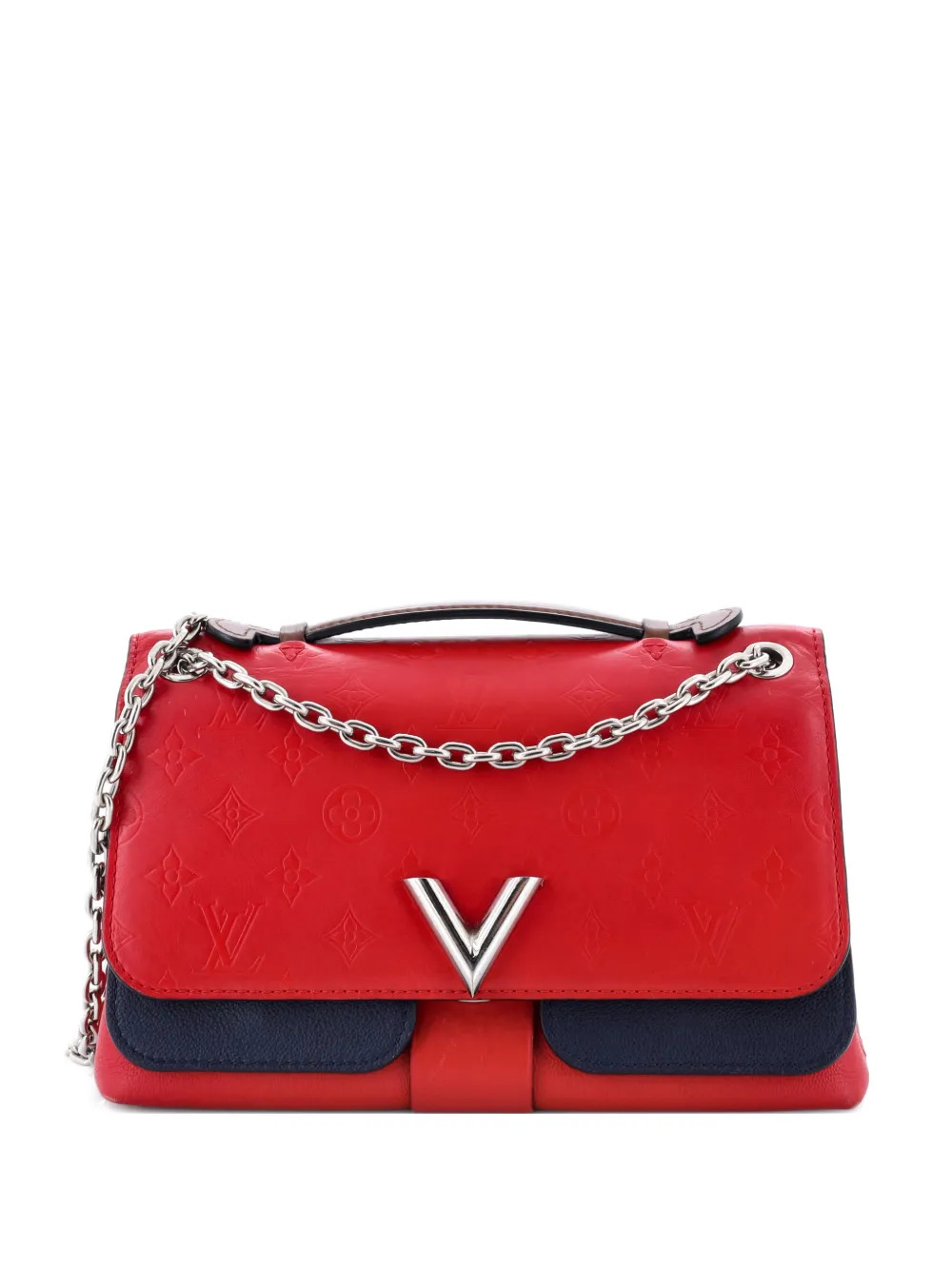 Louis Vuitton Pre-Owned Very Chain Bag Monogram Leather shoulder bag - Red