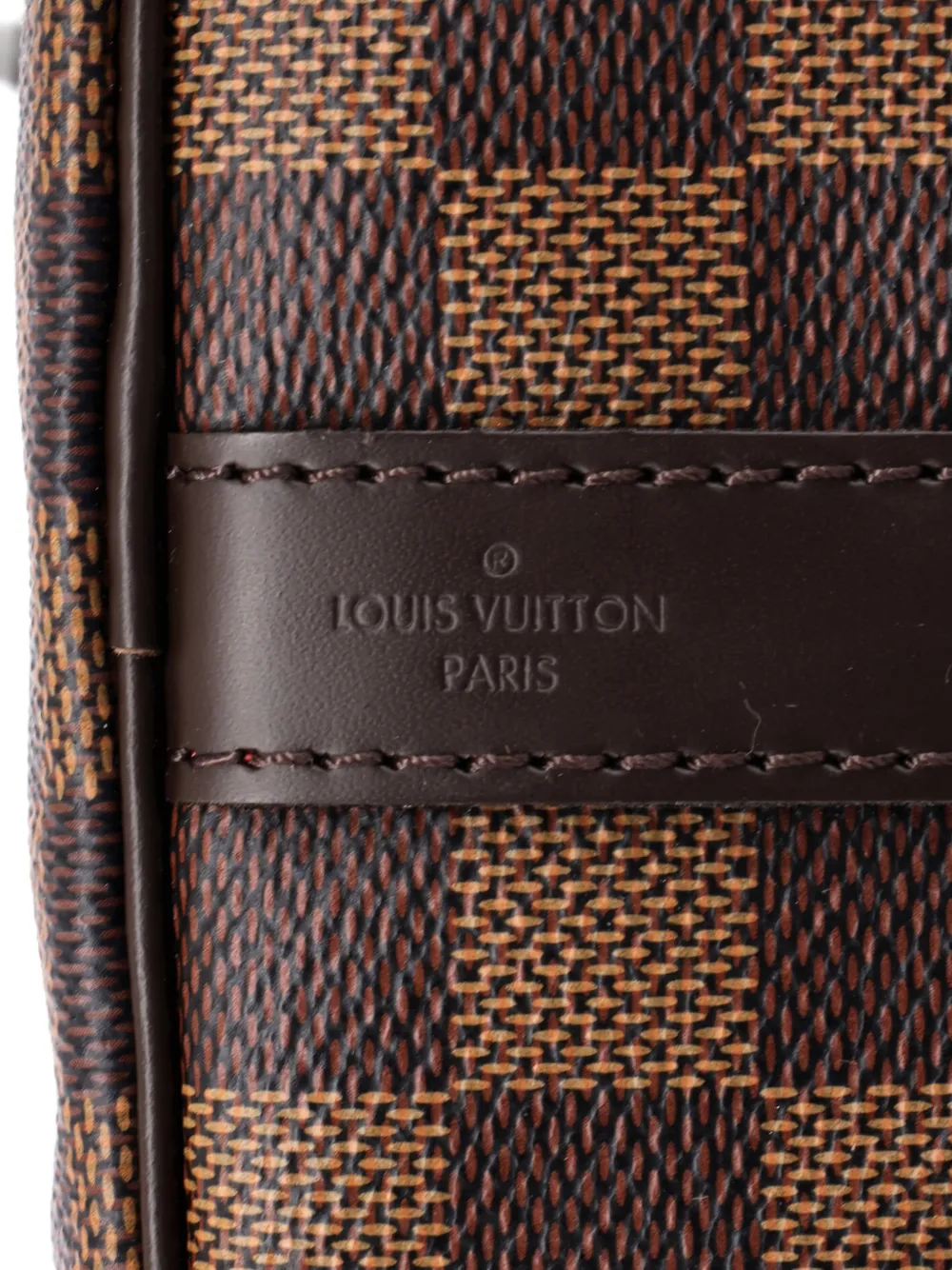 Pre-owned Louis Vuitton Speedy Bandouliere Bag Damier 25 Satchel In Brown